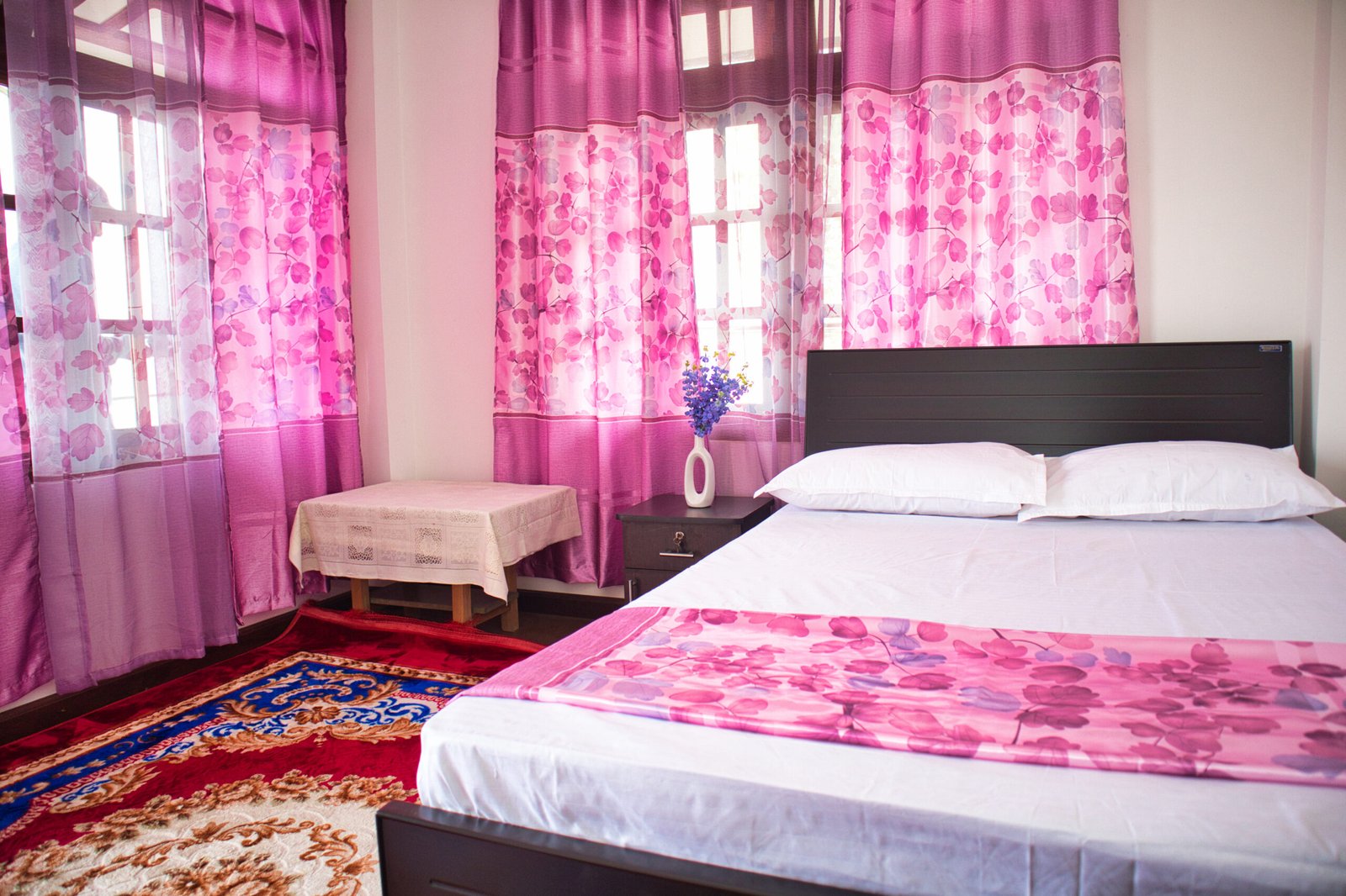 Comfortable rooms with balconies